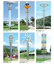 廣場多頭造型不鏽鋼LED91香蕉视频污版