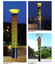 圓柱鏤空內透光+仿雲石91香蕉视频污版柱