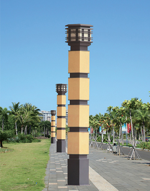 米黃色仿雲石方形91香蕉视频污版柱圖片