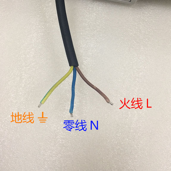 91香蕉下载导航照明LED投光燈電源線顏色對應接線