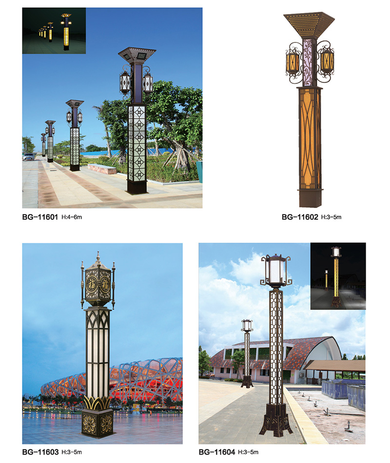 宮燈方柱仿古內透光LED91香蕉视频污版QDJGD-BG114