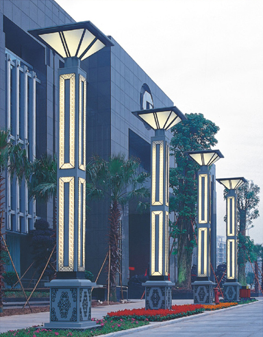 QDJGD-BG9201內透光市政廣場91香蕉视频污版柱