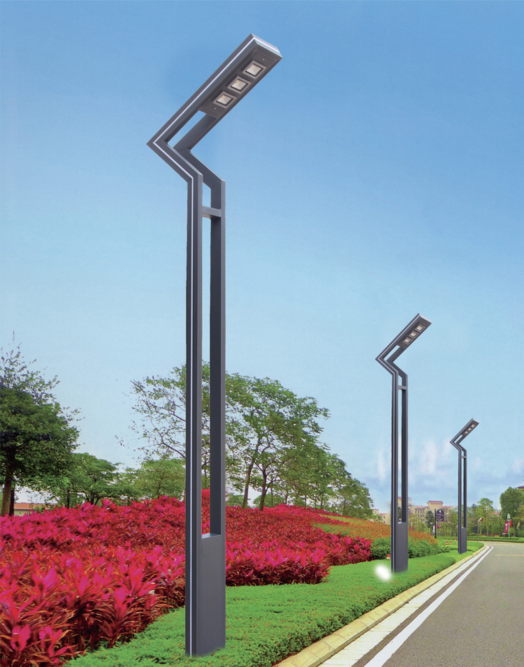 91香蕉下载导航照明3米現代簡約鋁型材LED庭院燈圖片
