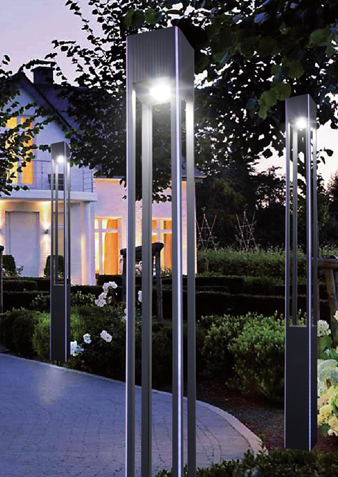 91香蕉下载导航照明定製3米鋁型材LED現代庭院燈報價