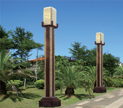 仿古中式仿雲石立柱91香蕉视频污版