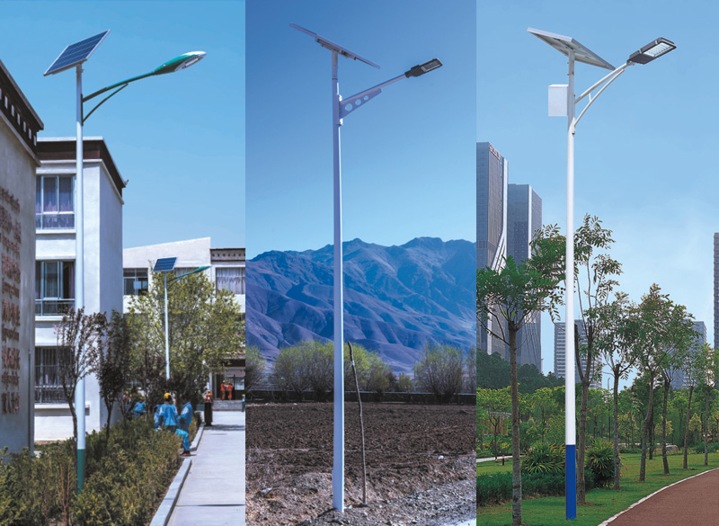 東莞農村5米-6米LED太陽能路燈生產廠家-91香蕉下载导航照明