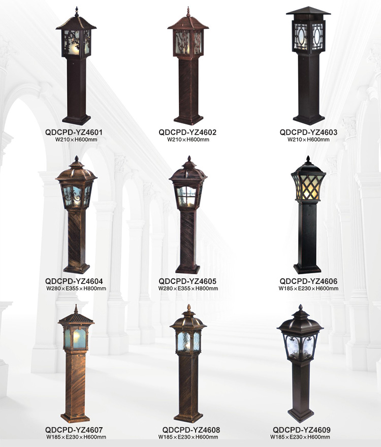 91香蕉下载导航照明壓鑄鋁歐式草坪燈規格圖片大全