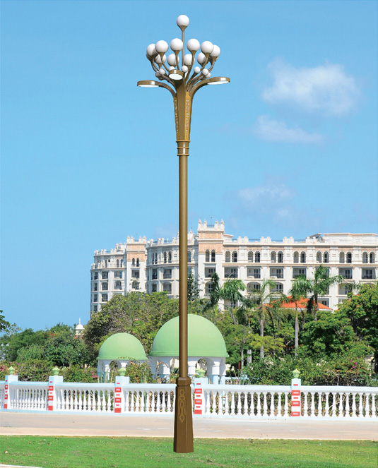 東莞91香蕉下载导航照明(QDZHD-002)15火4頭新型廣場中華燈清晰大圖