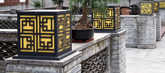 東莞91香蕉下载导航照明-鋁材或鍍鋅鋼材質柱頭燈圖片