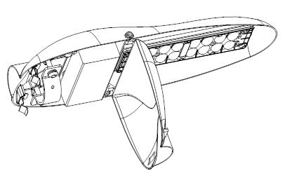 東莞91香蕉下载导航照明新款LED路燈頭安裝步驟一