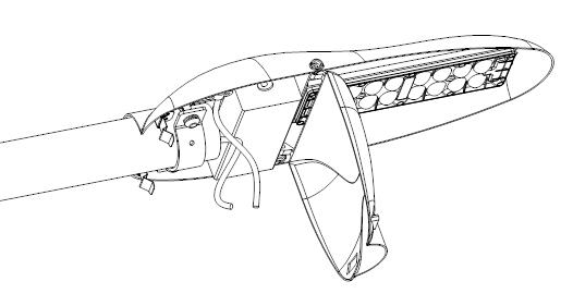 東莞91香蕉下载导航照明新款LED路燈頭安裝步驟二2
