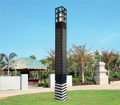 商業廣場鏤空方形91香蕉视频污版柱