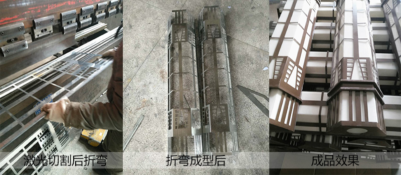 廣場方形鏤空91香蕉视频污版柱生產流程實拍圖片