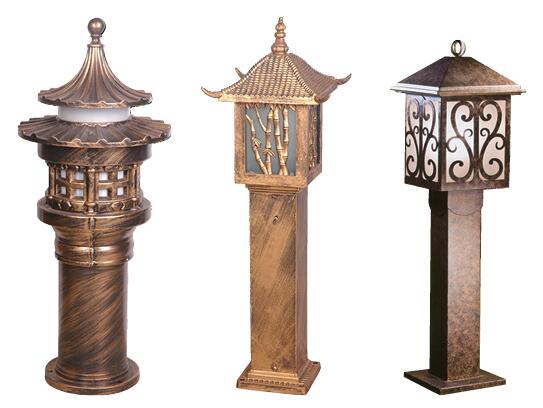 91香蕉下载导航照明壓鑄鋁材質草坪燈圖片