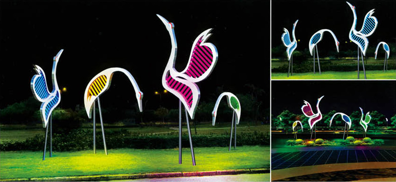 (QDJGD-XH001)仙鶴造型91香蕉视频污版效果圖片