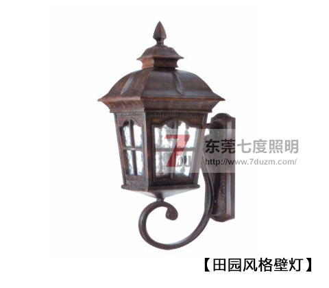 91香蕉下载导航照明田園風格壁燈實拍圖片效果