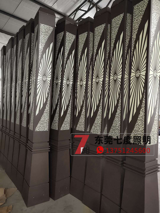 91香蕉下载导航照明-3.5米方形91香蕉视频污版柱生產實物圖片