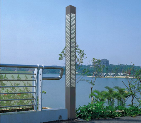 公園景區3米-5米LED方形91香蕉视频污版柱