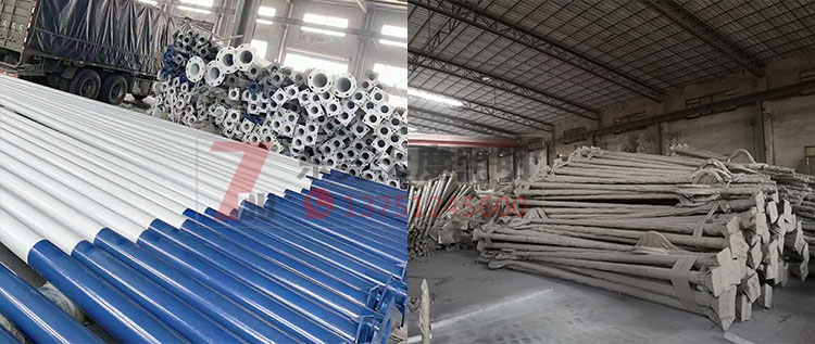 91香蕉下载导航照明-10米高低A字雙挑懸臂香蕉在线视频观看生產實拍圖片