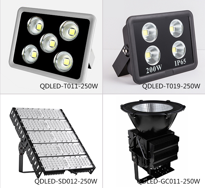 廣場香蕉视频APP在线播放上裝大功率LED投光燈250W圖片樣式