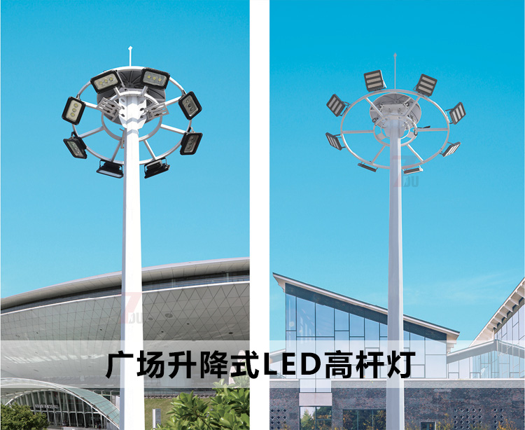 戶外廣場升降式LED香蕉视频APP在线播放效果圖片