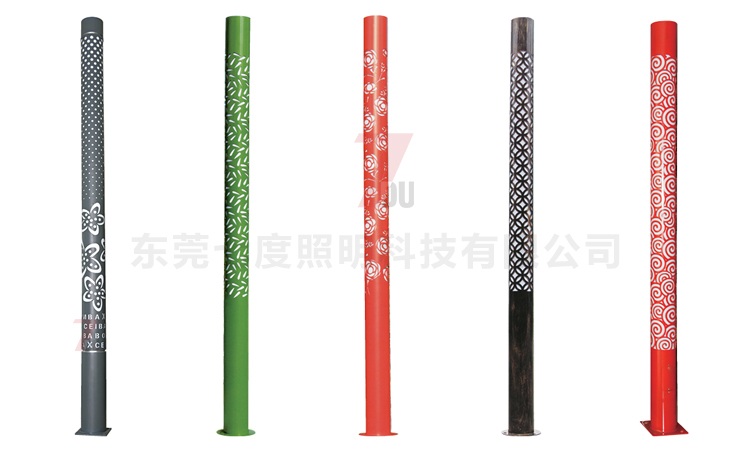 (QDJGDZ-025)公園特色圓柱形鏤空花紋91香蕉视频污版柱更多割花樣式展示