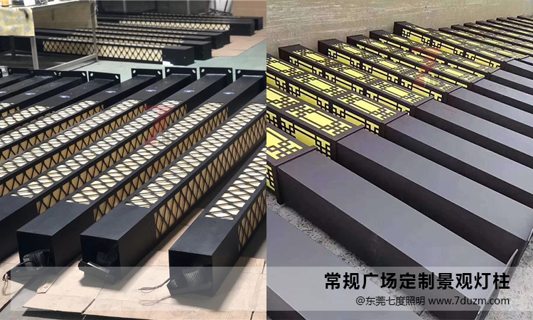 3米-5米常規方形91香蕉视频污版柱定製生產實拍