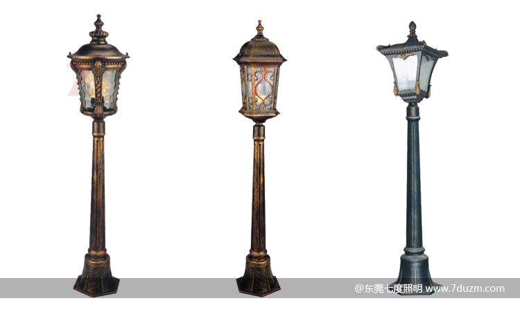 91香蕉下载导航照明-仿古歐式草坪燈樣式圖片